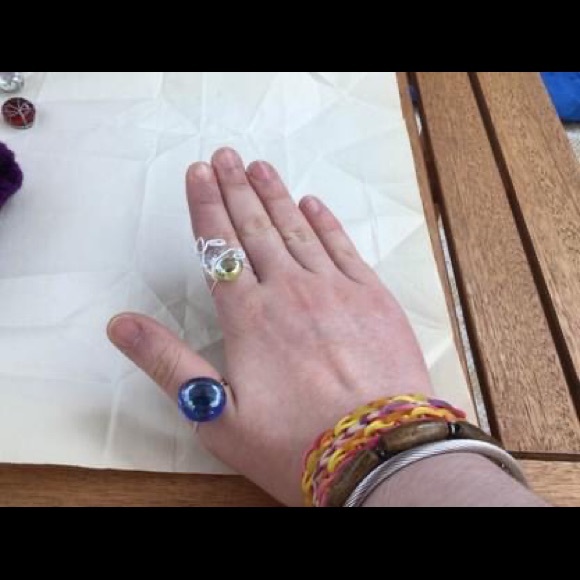 Uniquely Hand Made Wire Charms and Rings - Picture 3 of 4